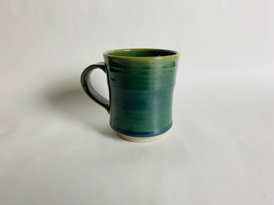 Large Mug with an Oribe Glaze