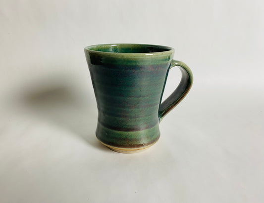 Large Mug with an Oribe Glaze