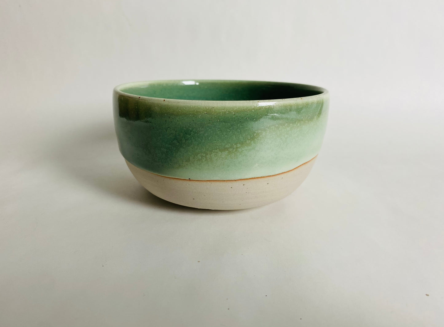 Bowl with a Light Green Glaze