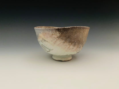 Wood Fired Porcelain bowl with jewel