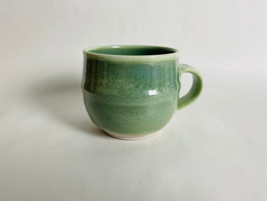 Mug with a Green Glaze