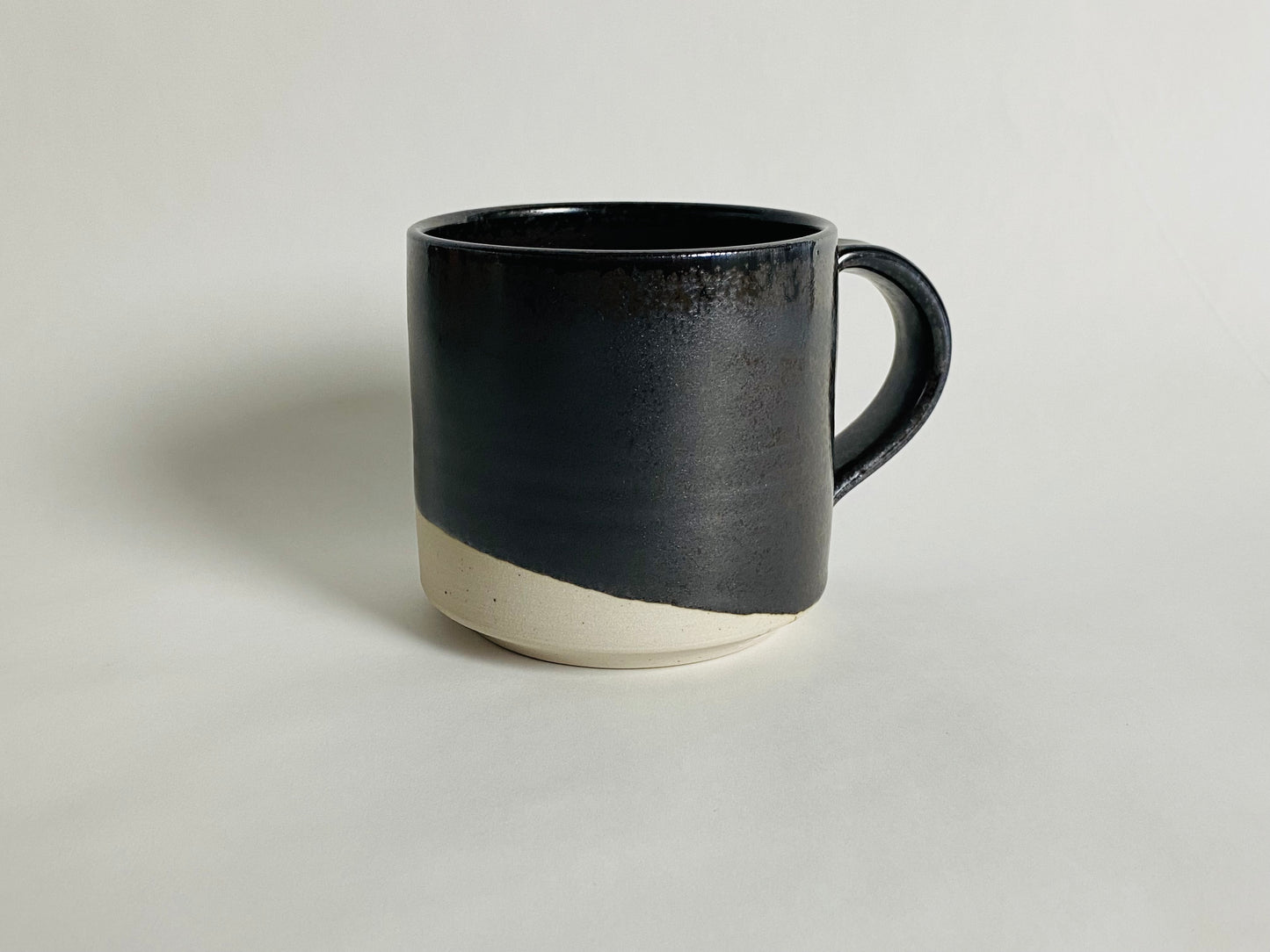 Mug with a Black Glaze