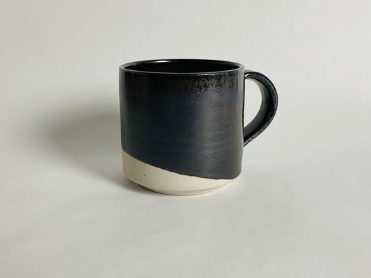 Mug with a Black Glaze