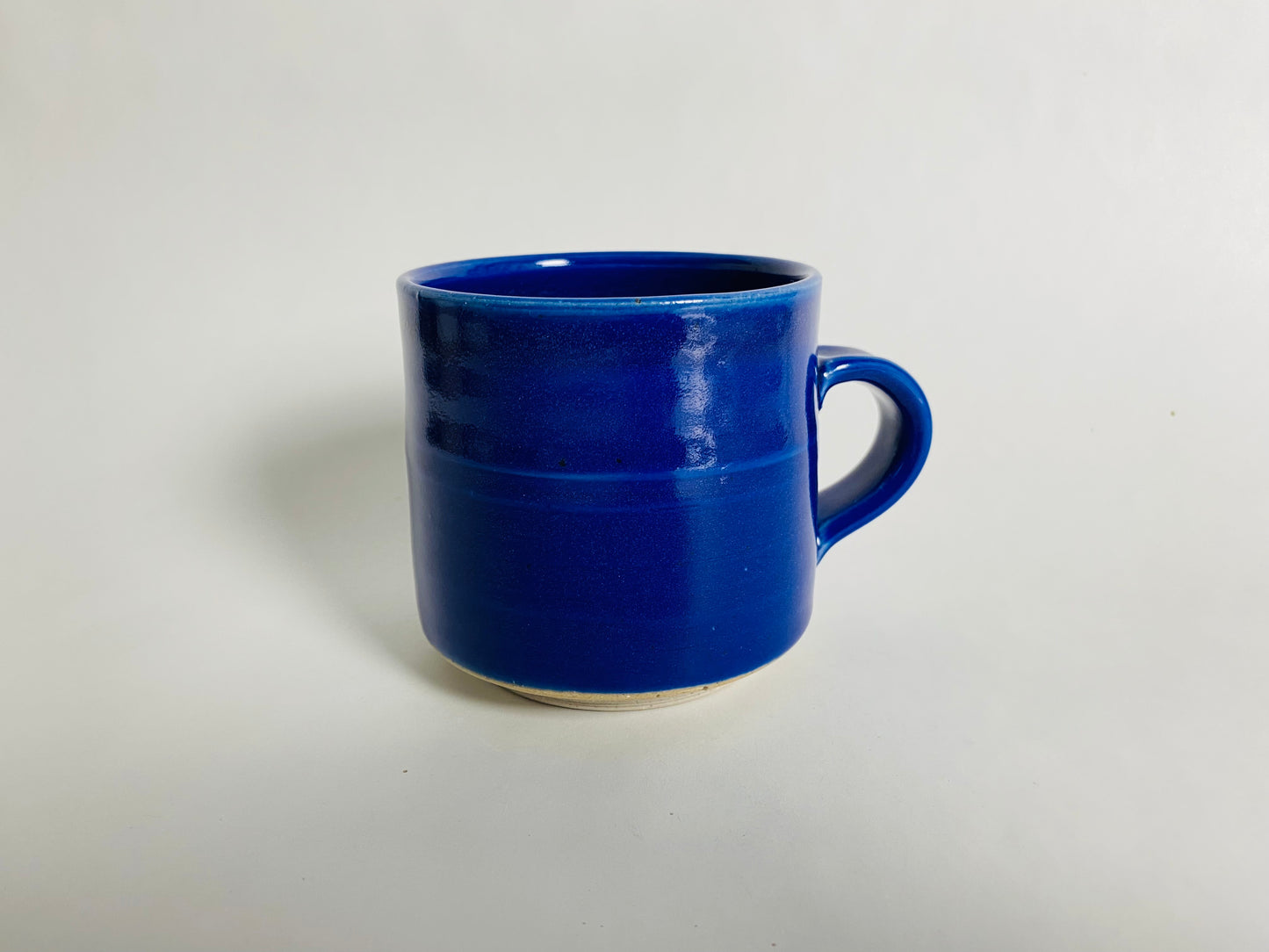 Cobalt blue mug