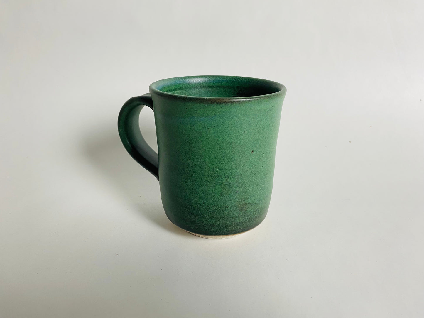 Mug with a Forest Green Glaze