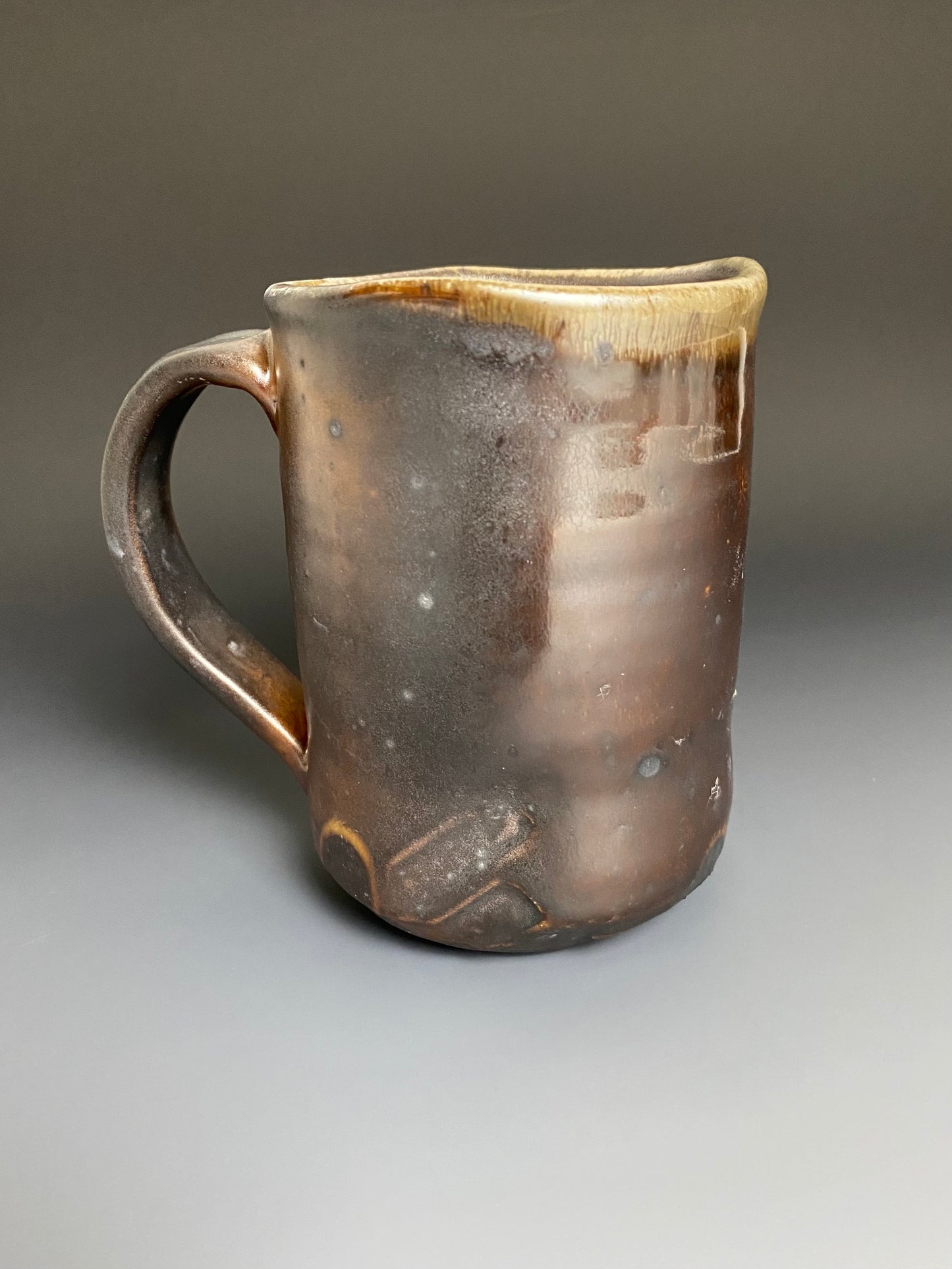 Wood Fired Shino Mug