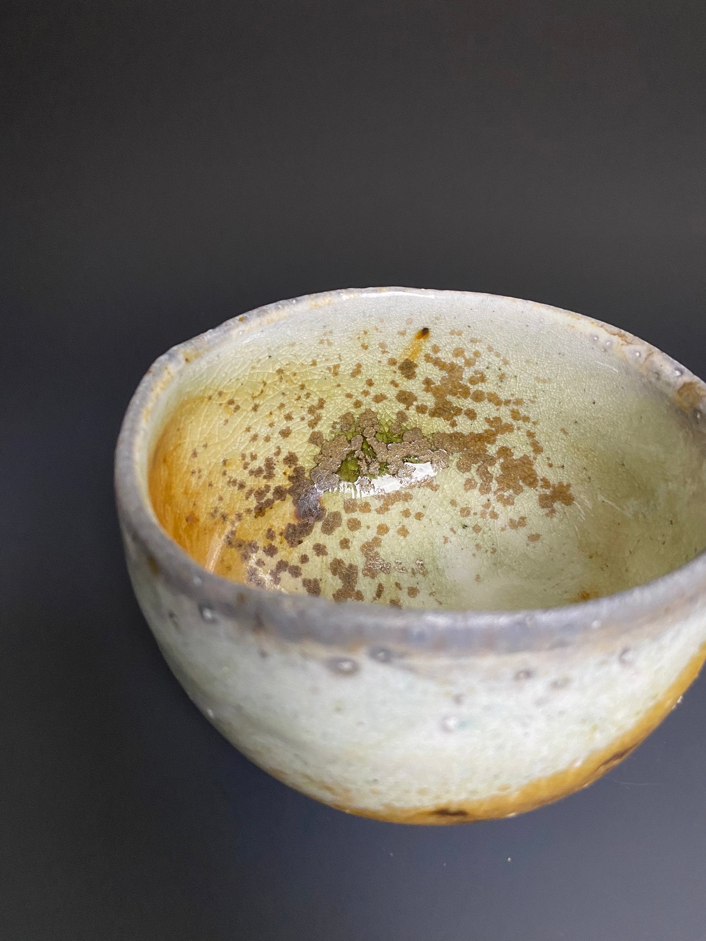 Wood Fired Porcelain Bowl