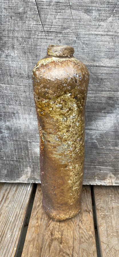 Wood Fired Stoneware Bottle
