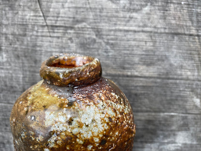 Wood Fired Stoneware Bottle