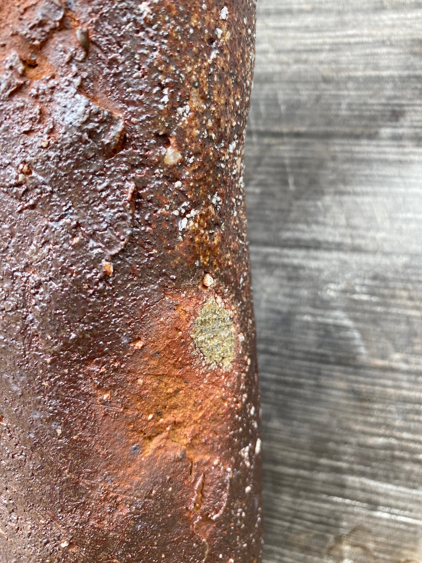 Wood Fired Stoneware Bottle