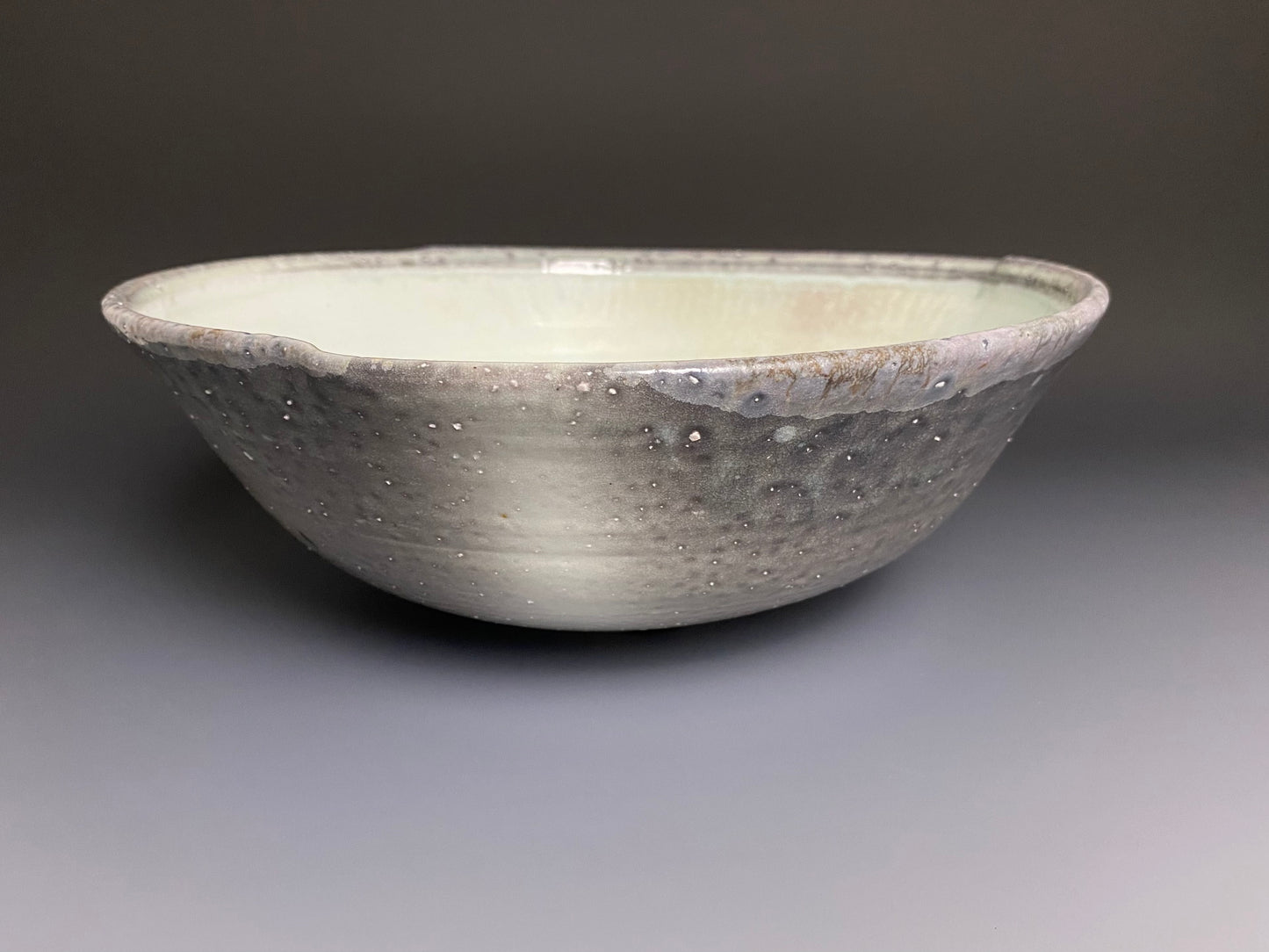 Wood Fired Porcelain Serving Bowl