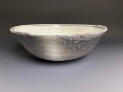 Wood Fired Porcelain Serving Bowl