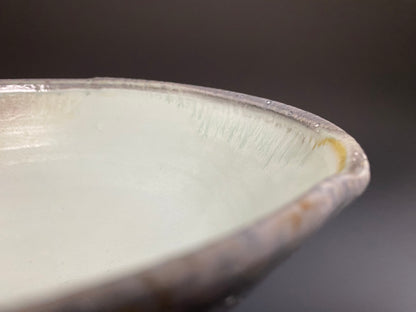 Wood Fired Porcelain Serving Bowl