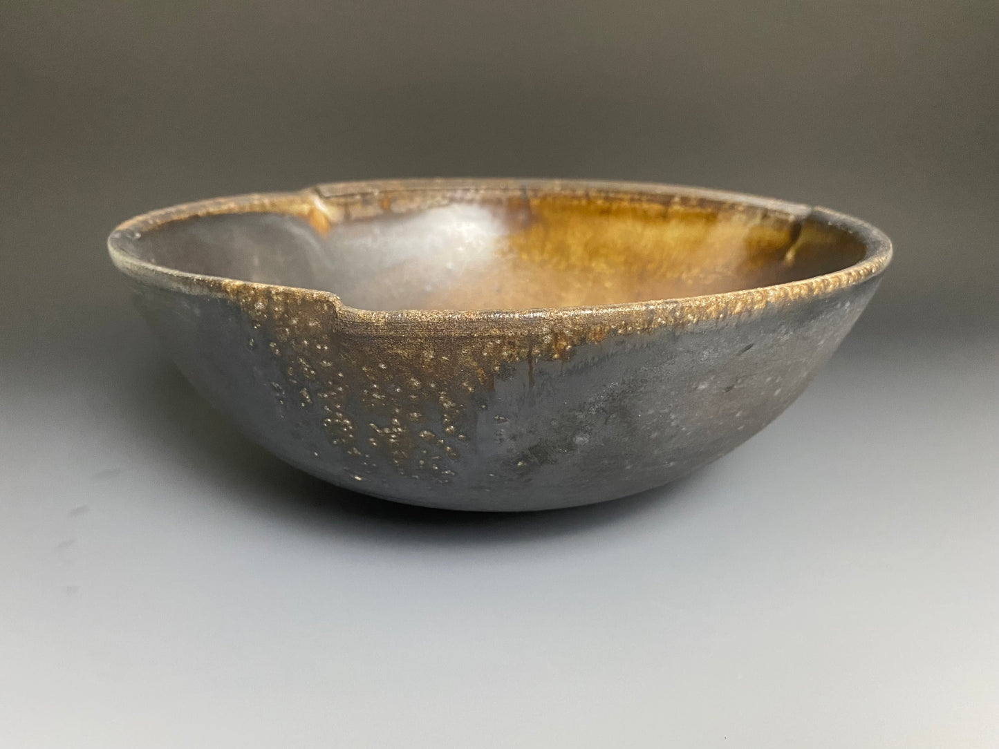 Wood Fired Stoneware Serving Bowl