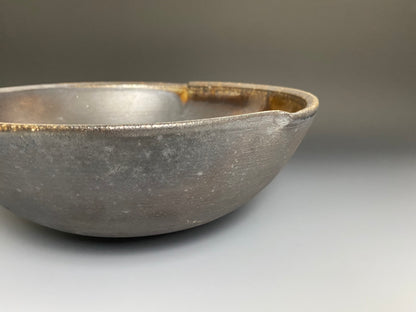 Wood Fired Stoneware Serving Bowl