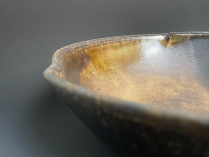 Wood Fired Stoneware Serving Bowl