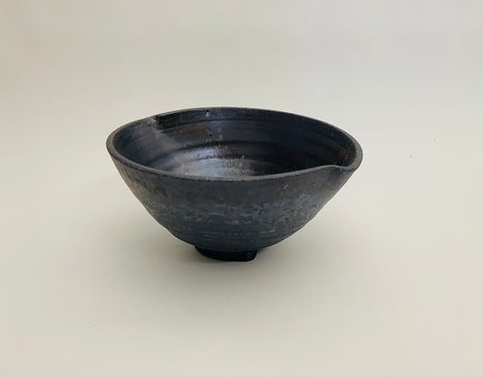 Wood Fired Bowl, Black Clay