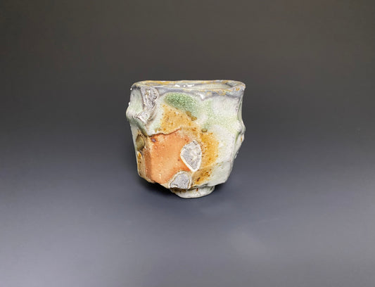 Wood Fired Faceted Cup