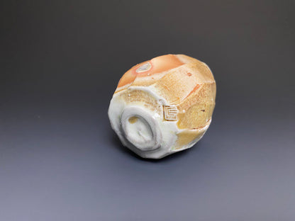 Wood Fired Faceted Yunomi