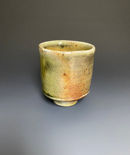 Wood Fired Yunomi with Thumb Nub