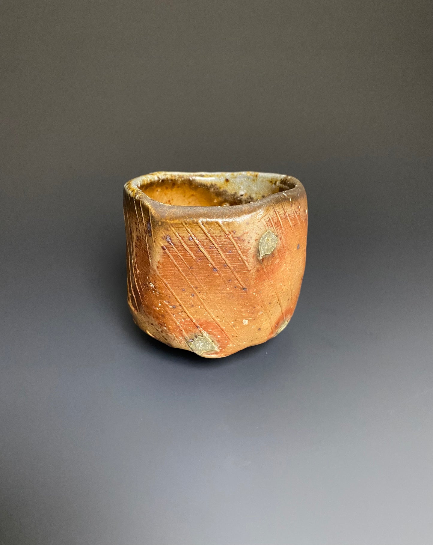 Hand Carved Wood Fired Cup