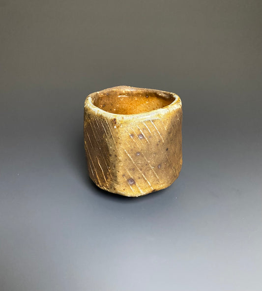 Hand Carved Wood Fired Cup