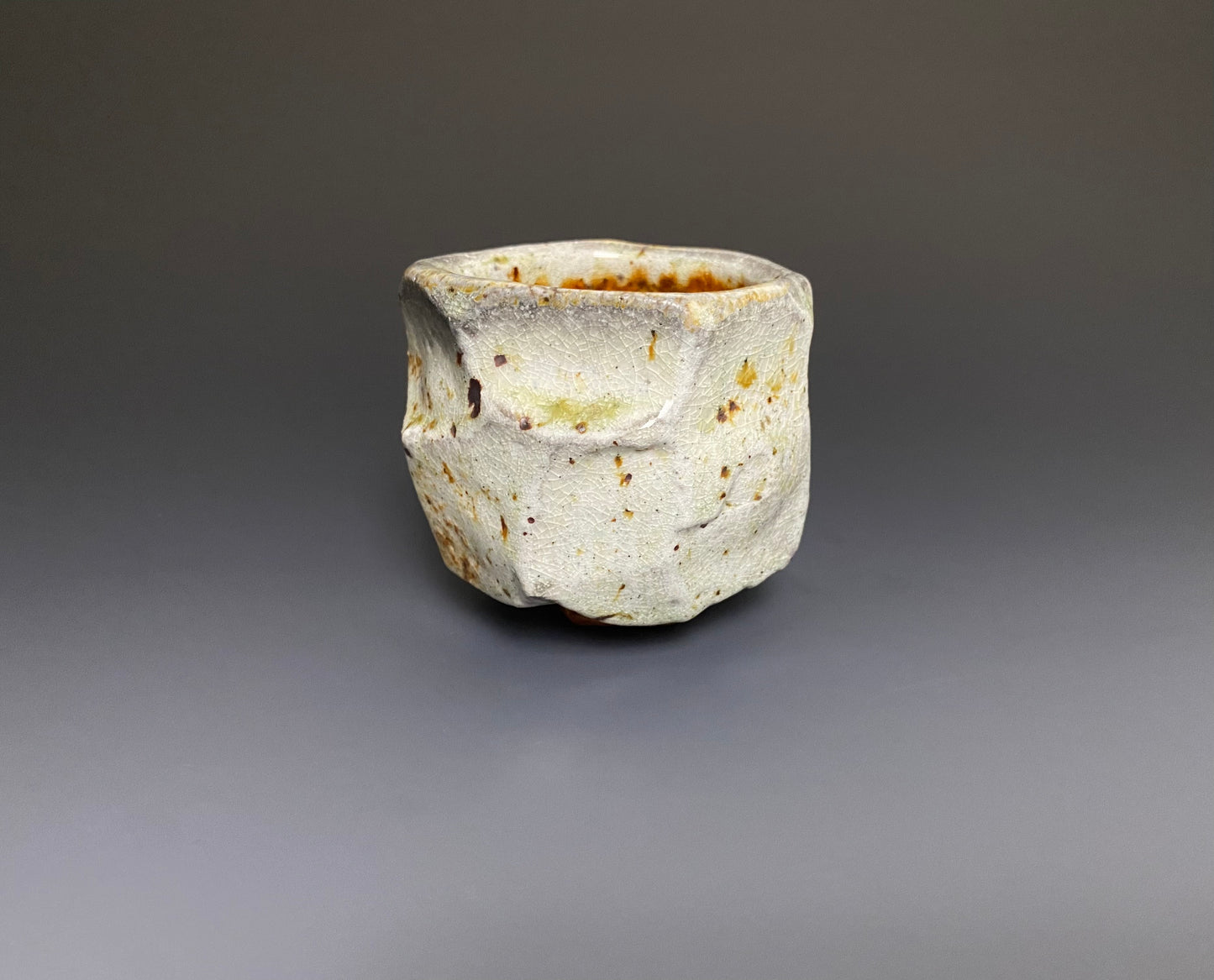 Hand Carved Wood Fired Cup