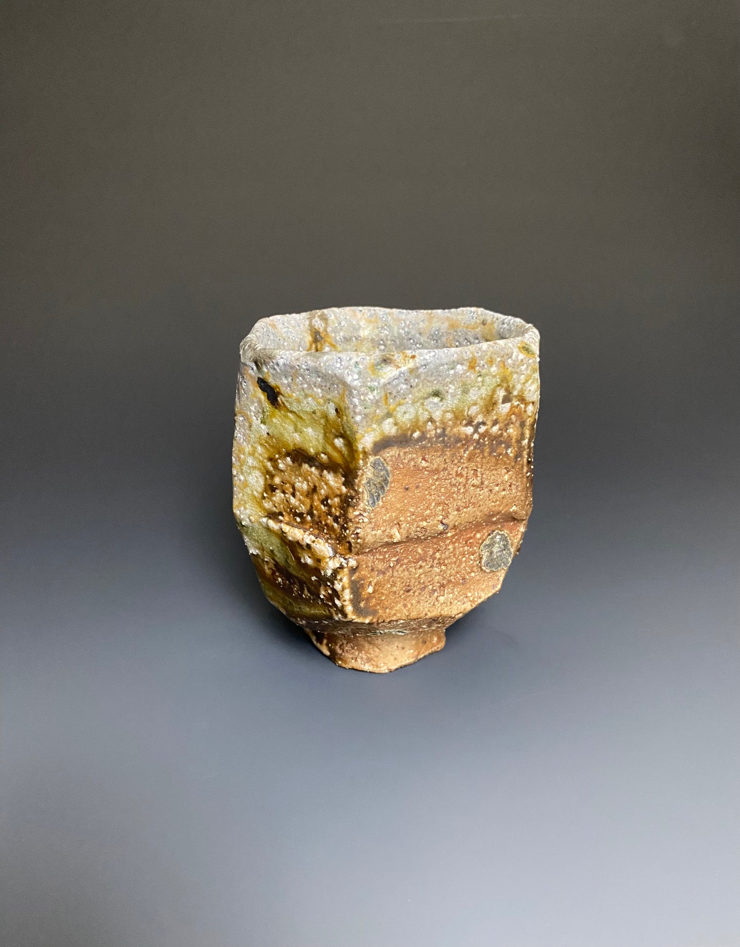 Hand Carved Wood Fired Yunomi
