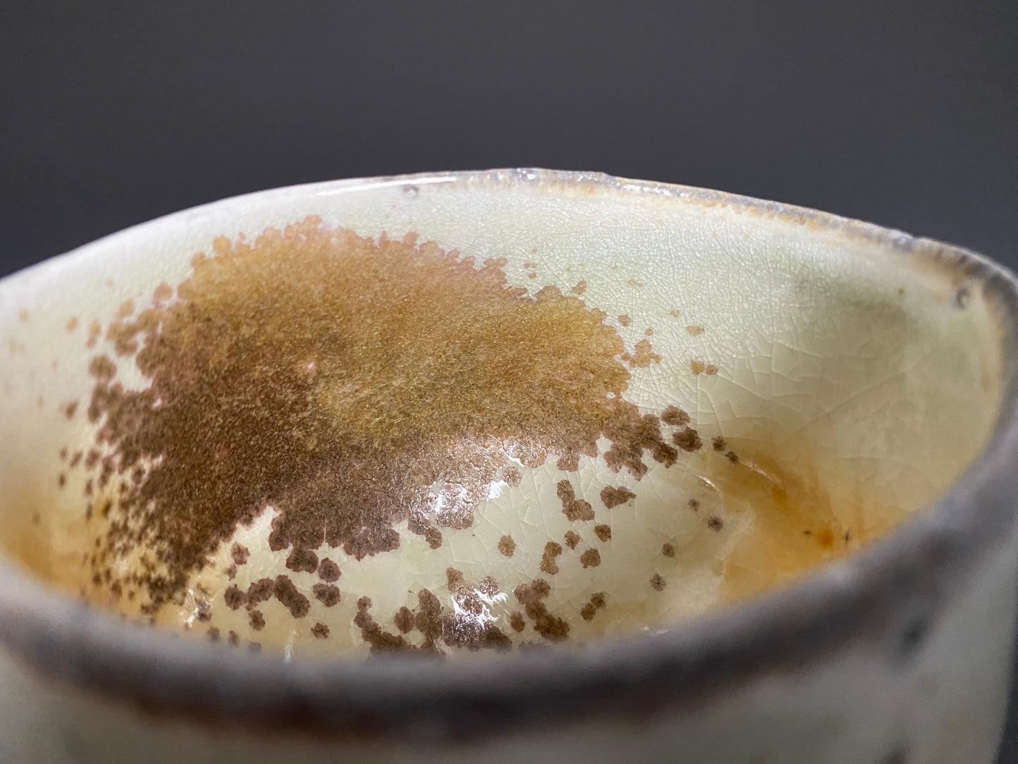 Wood Fired Porcelain Bowl