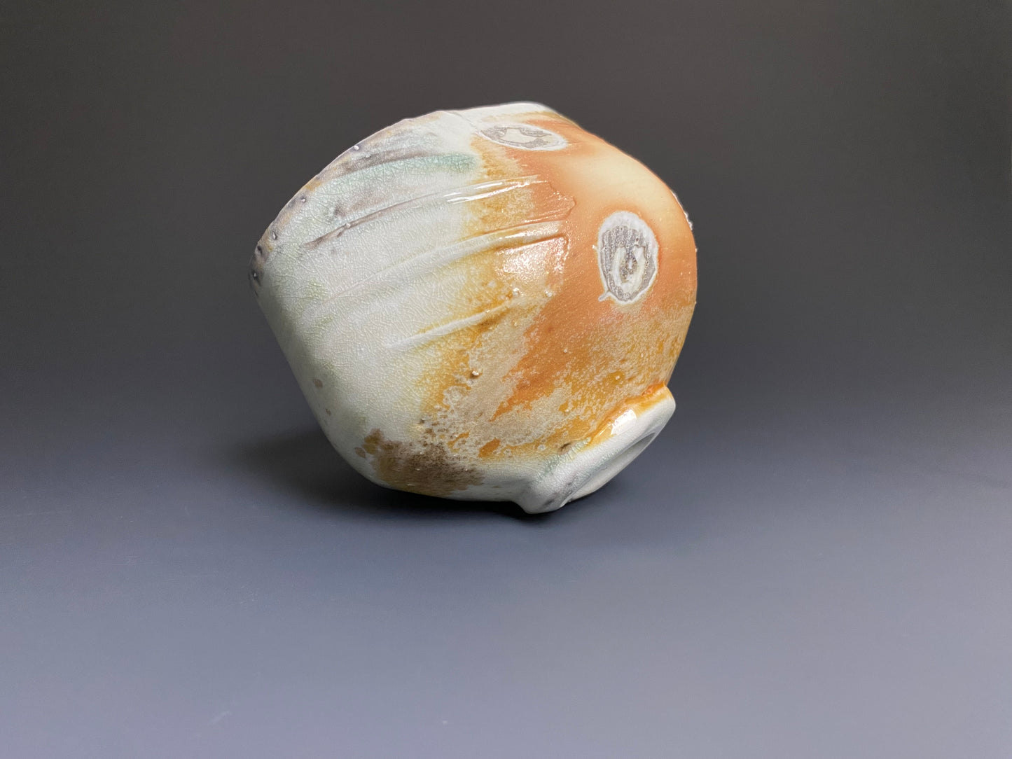 Wood Fired Porcelain Bowl