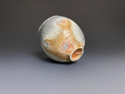 Wood Fired Cup with Crystals