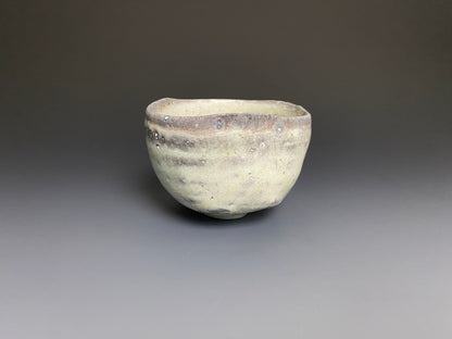 Wood Fired Porcelain Bowl with Jewel