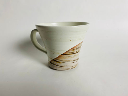 Large Mug with Marbleized Clay