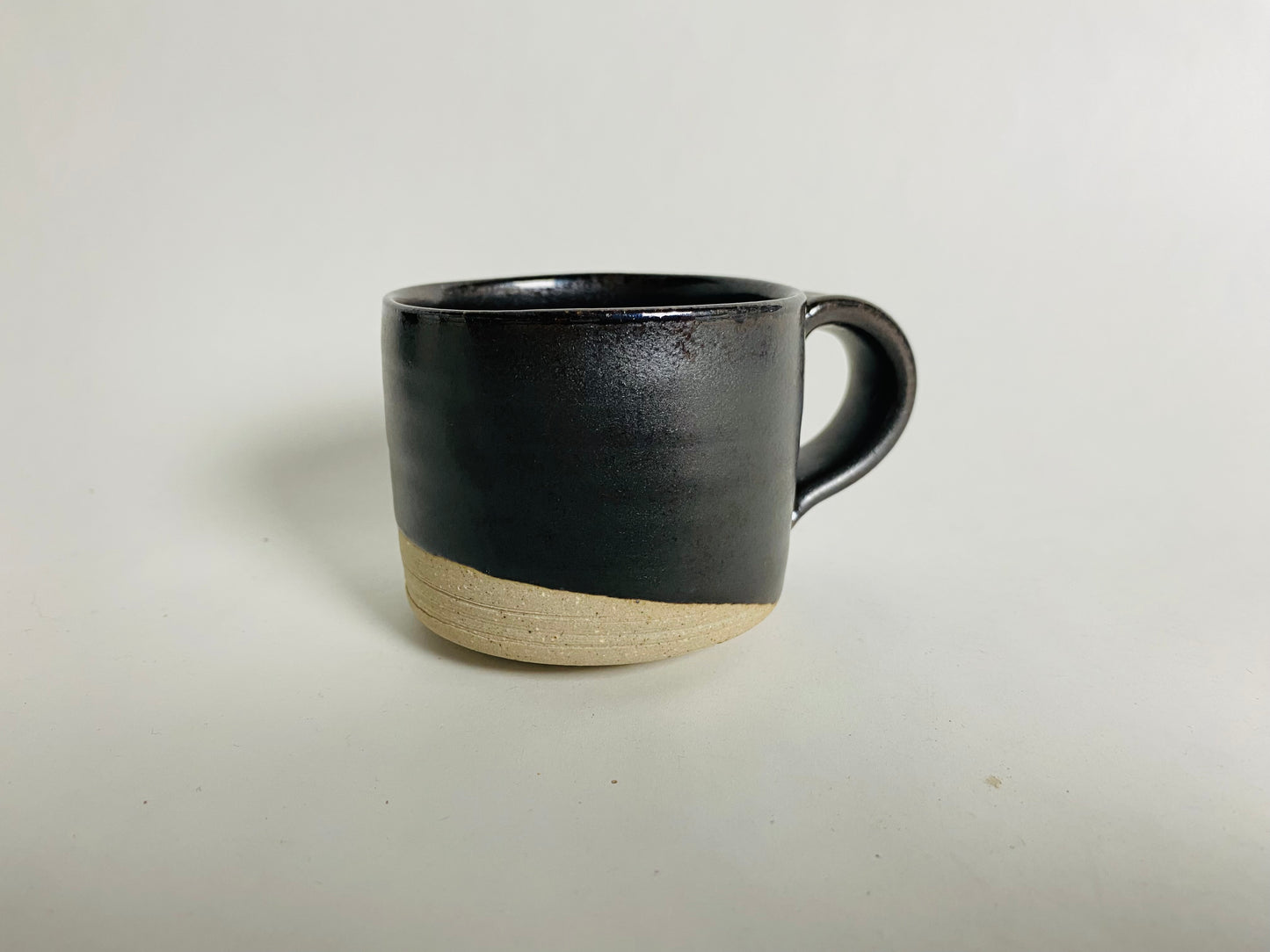 Black Glazed Espresso Cup