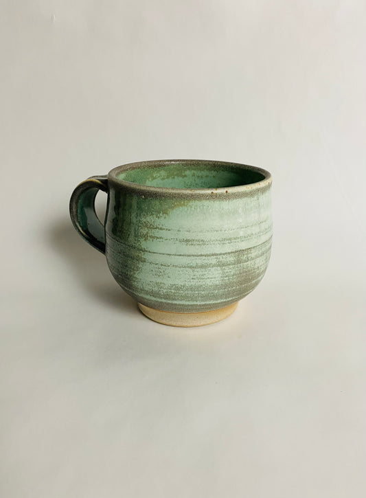 Large Light Green Mug with Variation