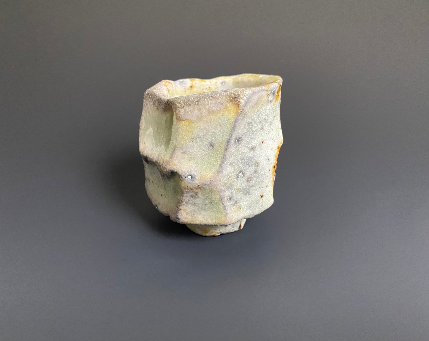 Large Wood Fired Sake Cup