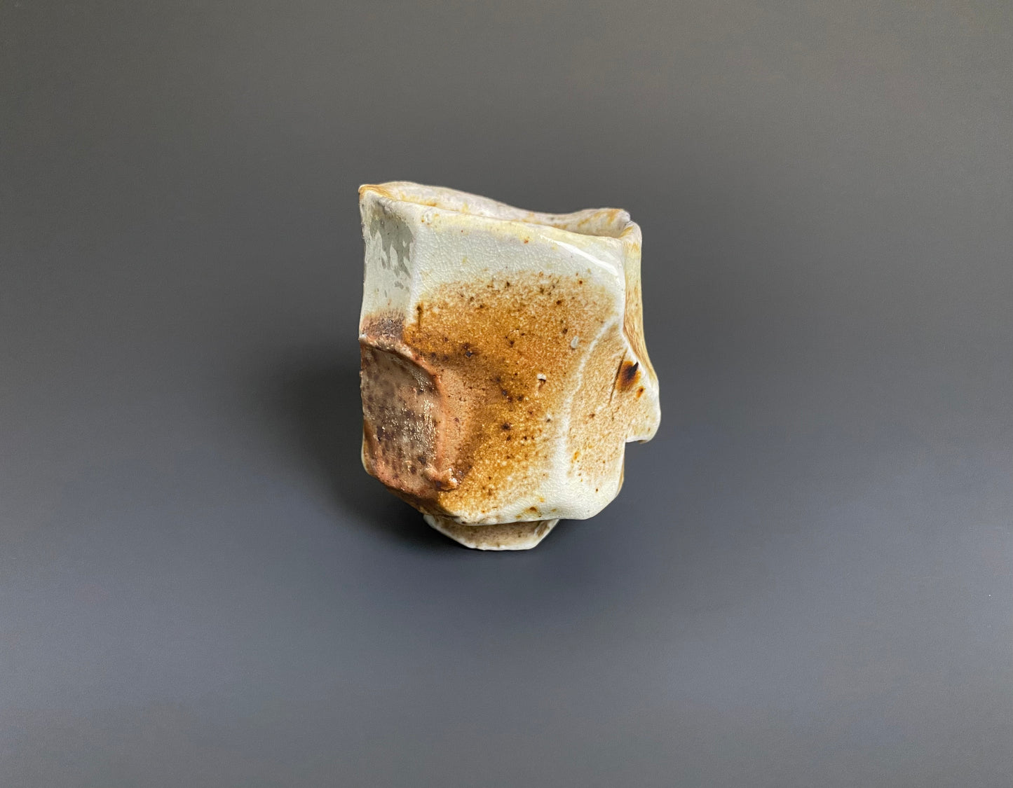 Large Wood Fired Sake Cup