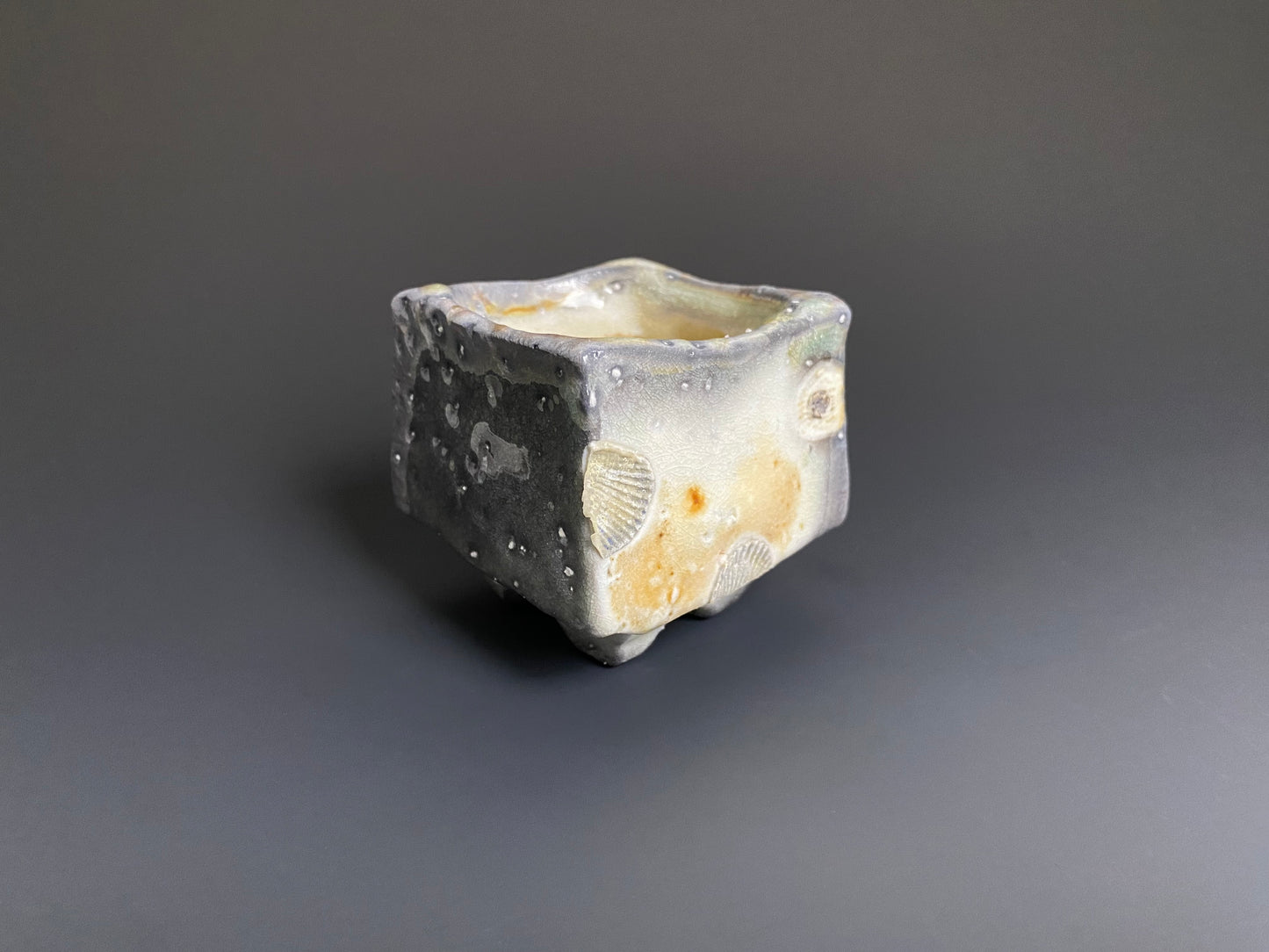 Large Wood Fired Sake Cup