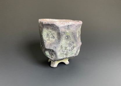 4 Footed Wood Fired Yunomi