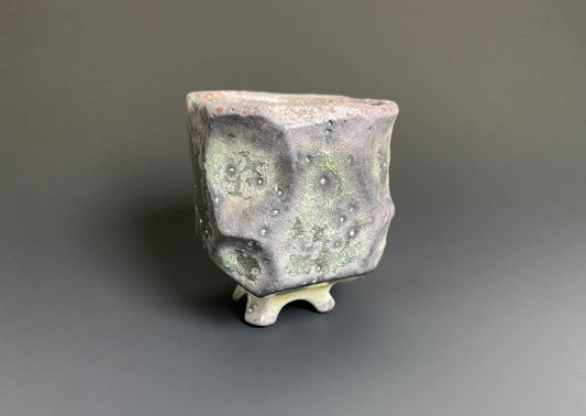 4 Footed Wood Fired Yunomi