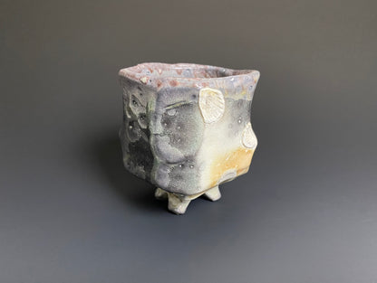 4 Footed Wood Fired Yunomi