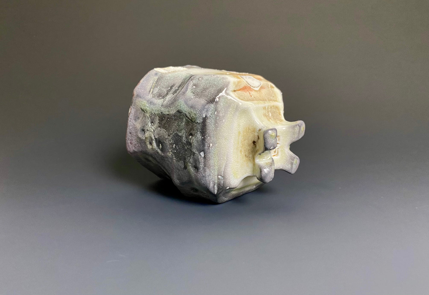 4 Footed Wood Fired Yunomi