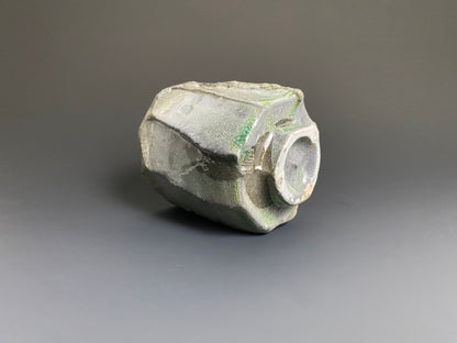 Faceted Wood Fired Yunomi