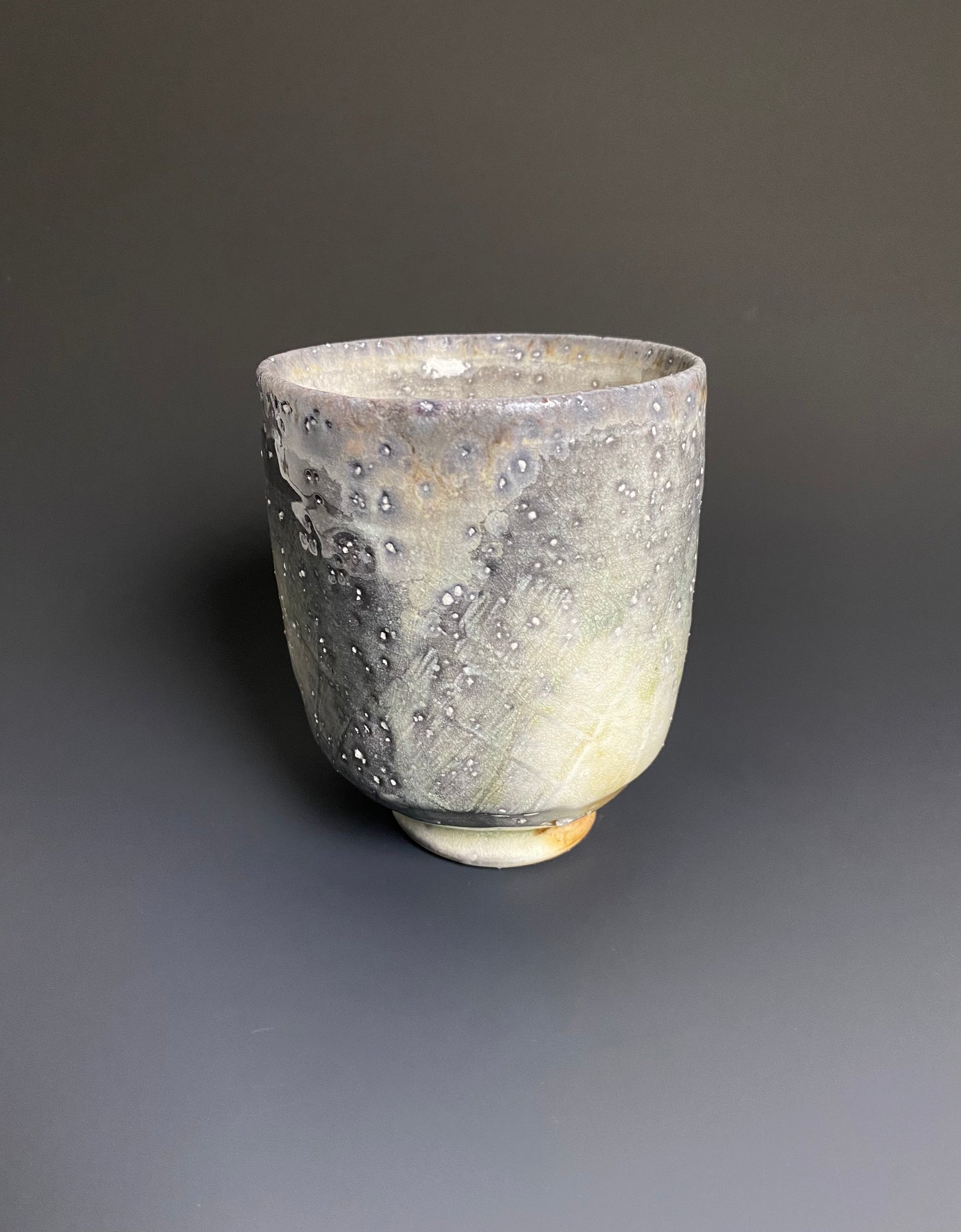 Wood Fired Yunomi with Paddle Marks