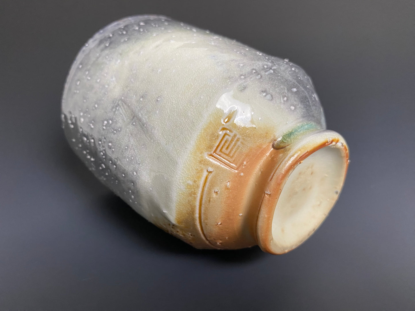 Wood Fired Yunomi with Paddle Marks