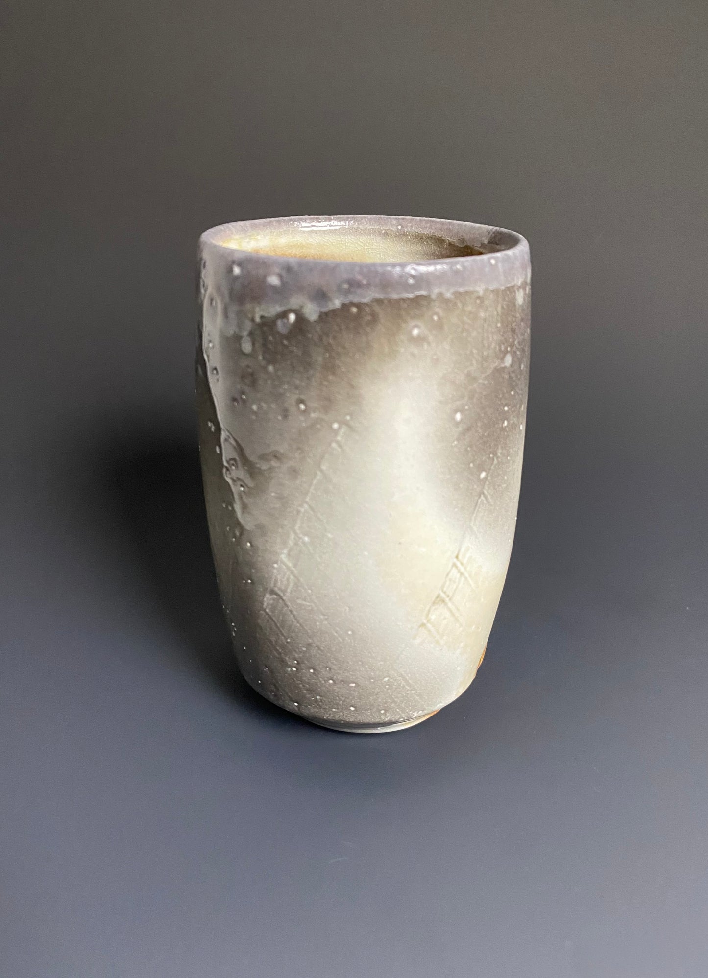 Wood Fired Porcelain Tumbler