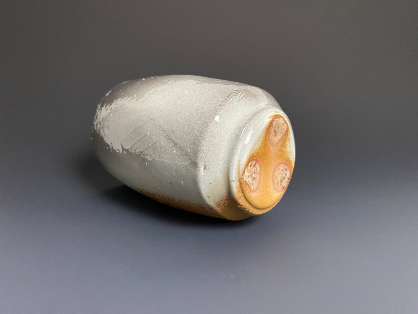 Wood Fired Porcelain Tumbler