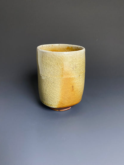 Wood Fired Yunomi Shino Glaze