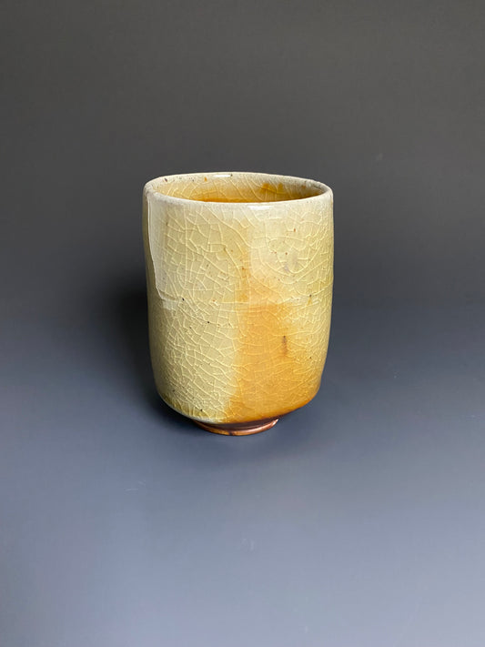 Wood Fired Yunomi Shino Glaze