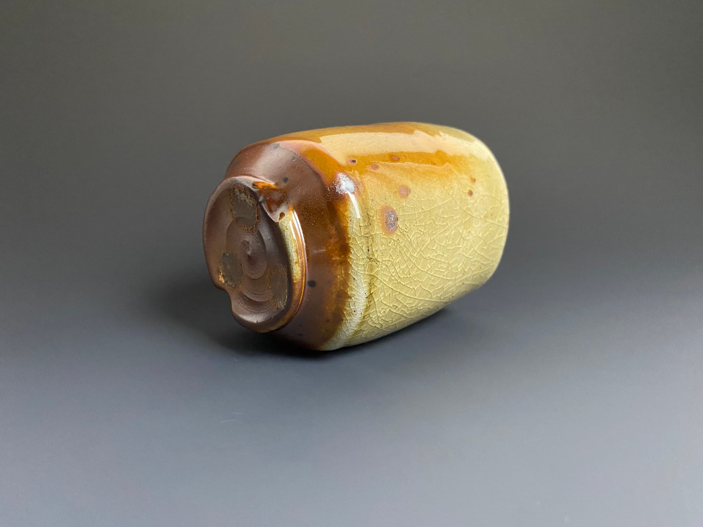 Wood Fired Yunomi Shino Glaze